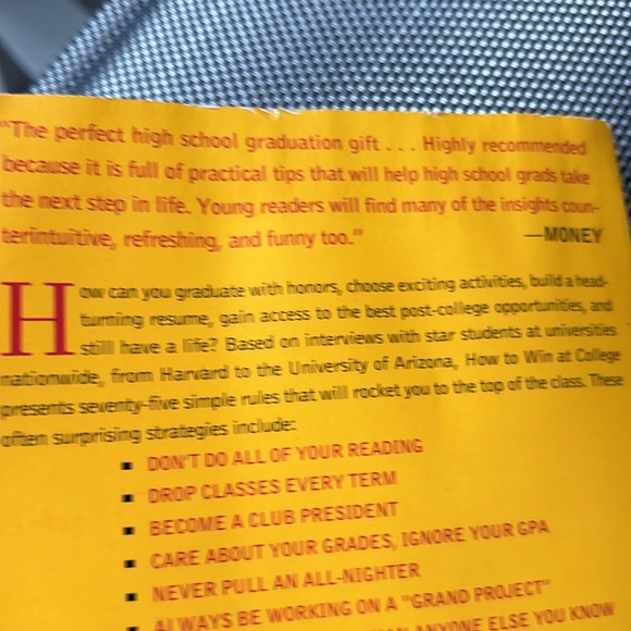 How to Win at College Paperback Bool by Cal Newport - Picture 5 of 5